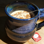 Keto Chai Latte in my favorite squashed fairy mug